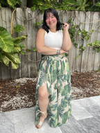 Tropic Sway High-Low Skirt