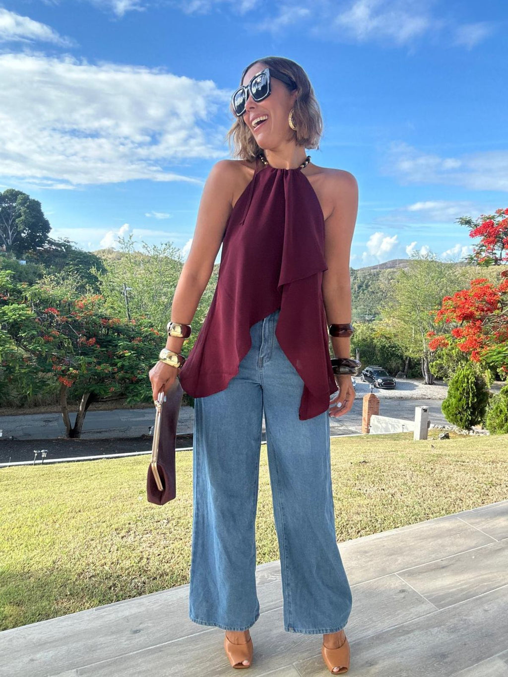 The Selah Beaded Top