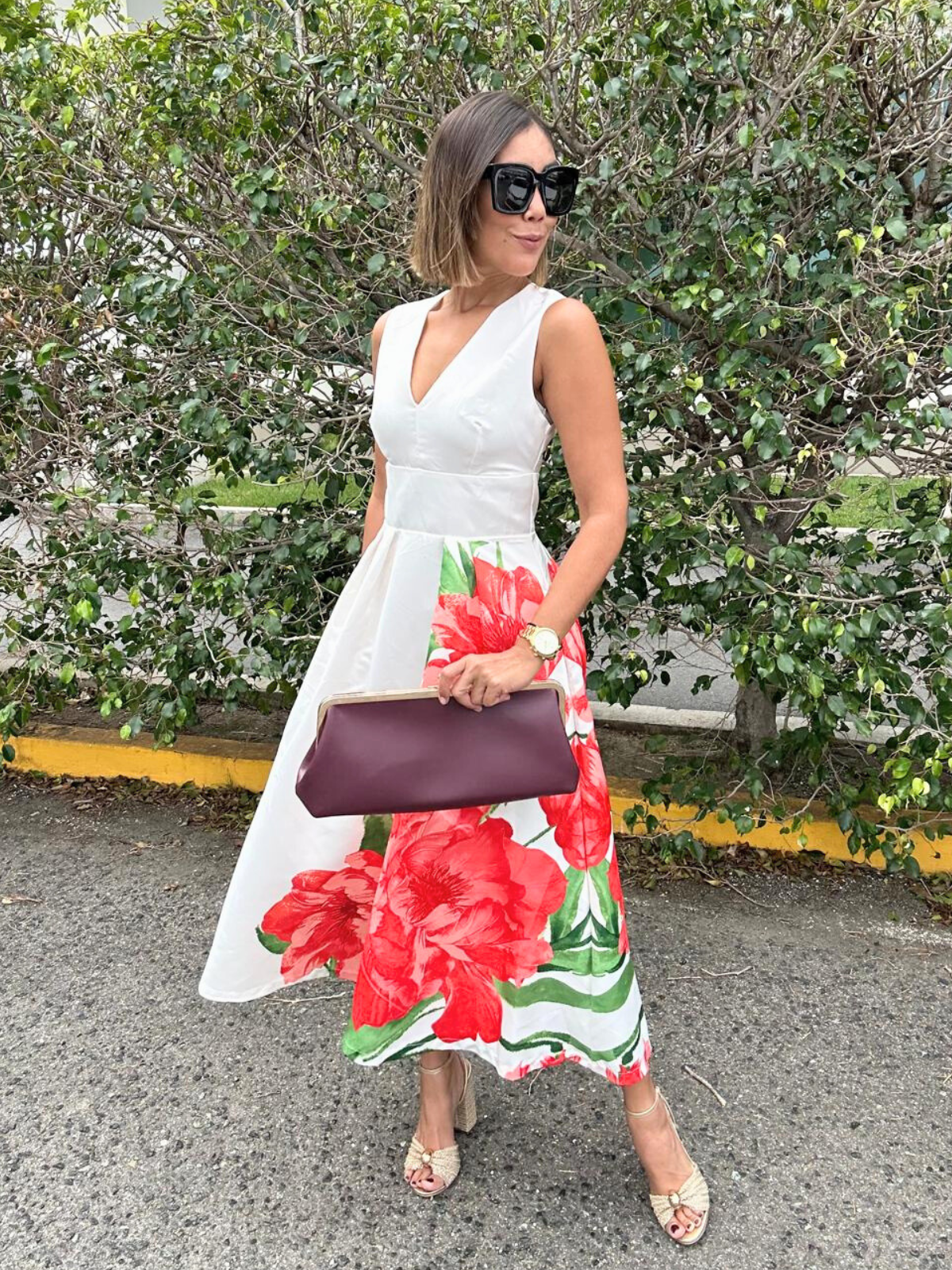 Flor de Verano Midi Dress