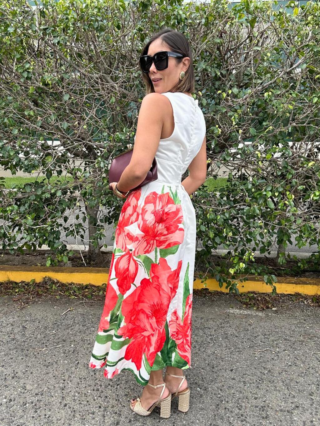 Flor de Verano Midi Dress