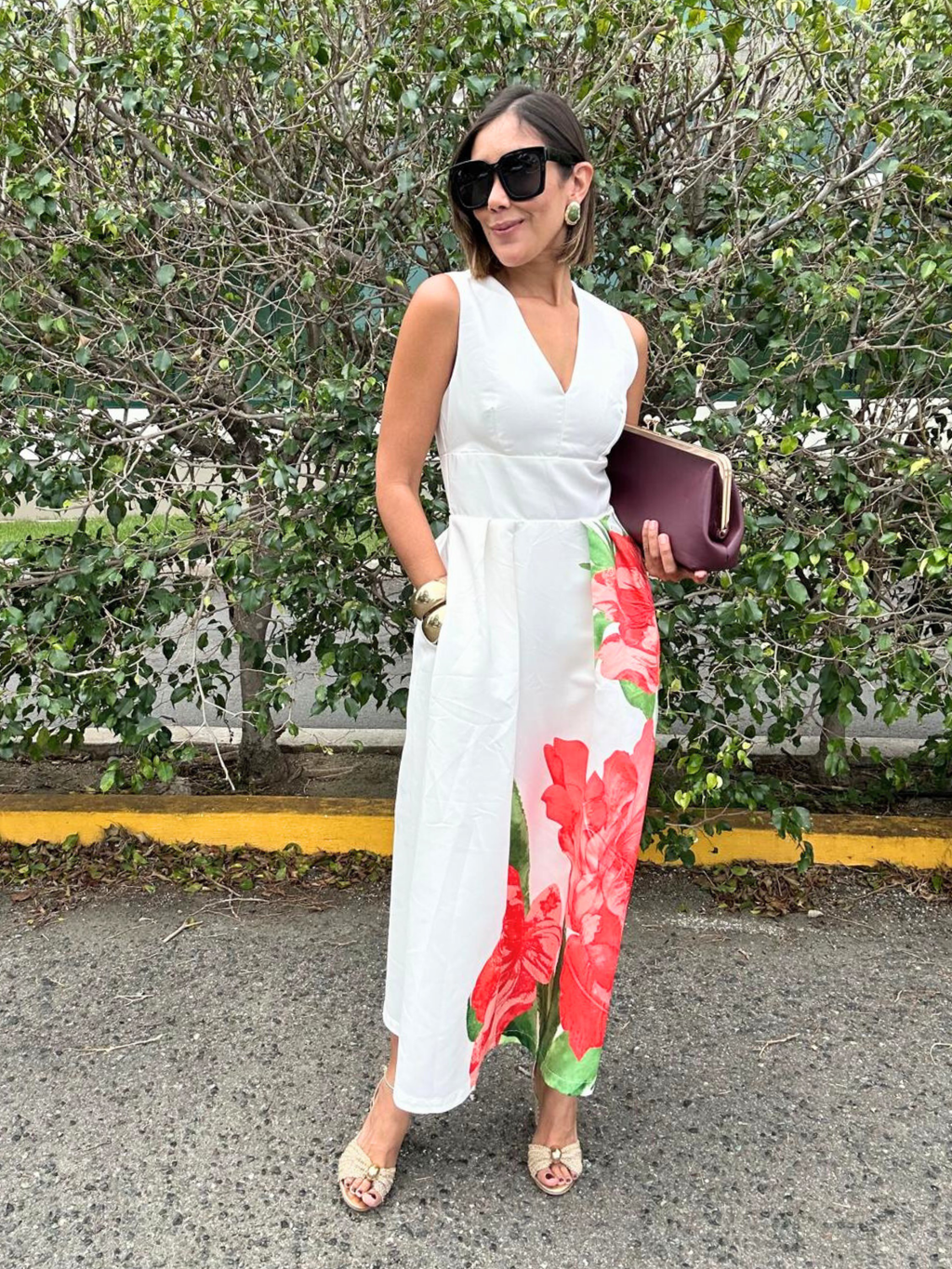 Flor de Verano Midi Dress