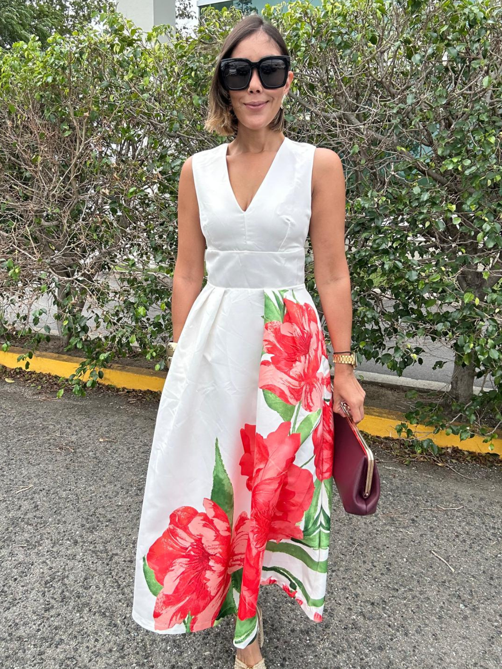 Flor de Verano Midi Dress