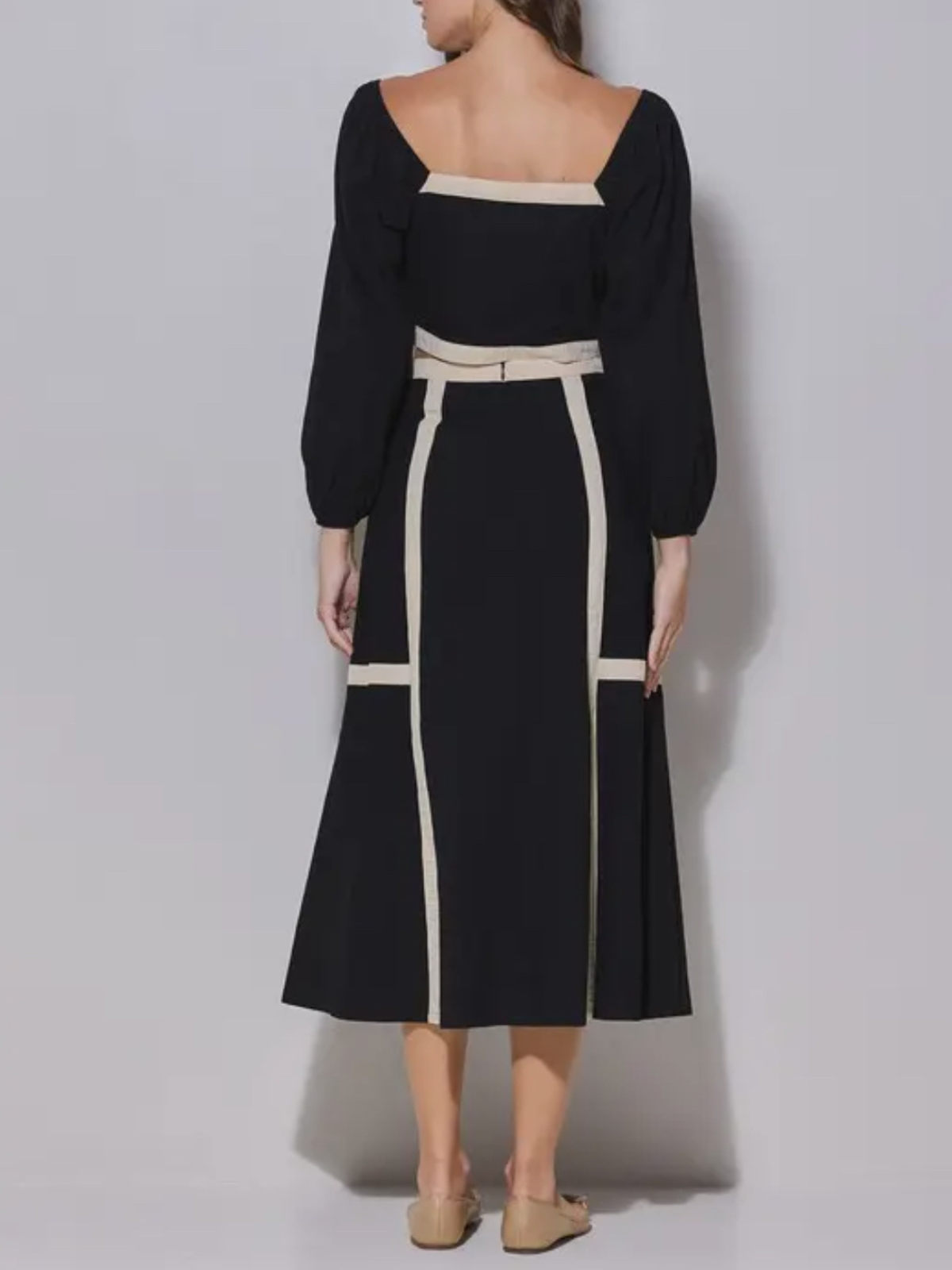 Charlene Grace Contrast Trim Top & Skirt Set