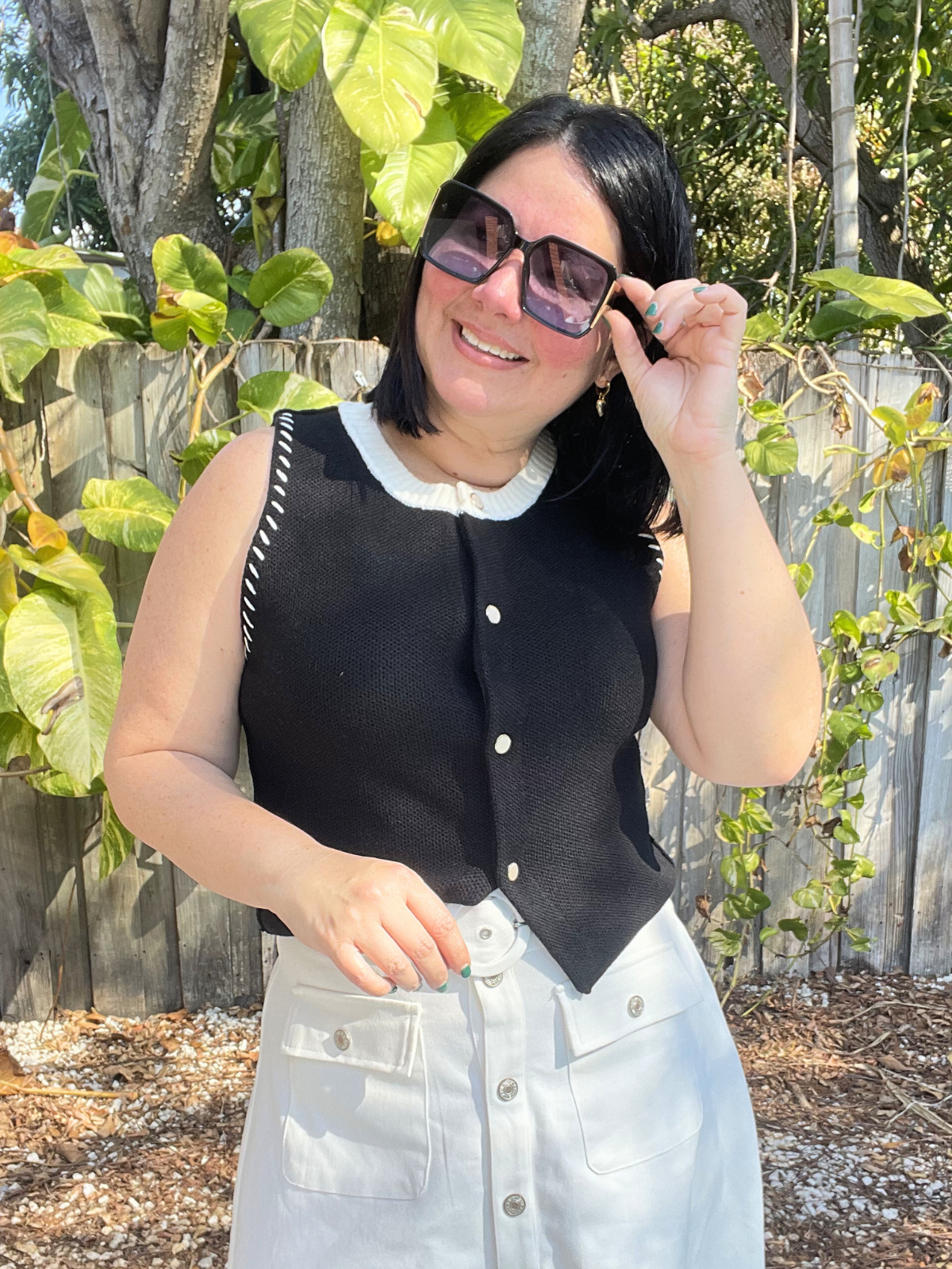 Polished, Not Trying Cardigan Vest