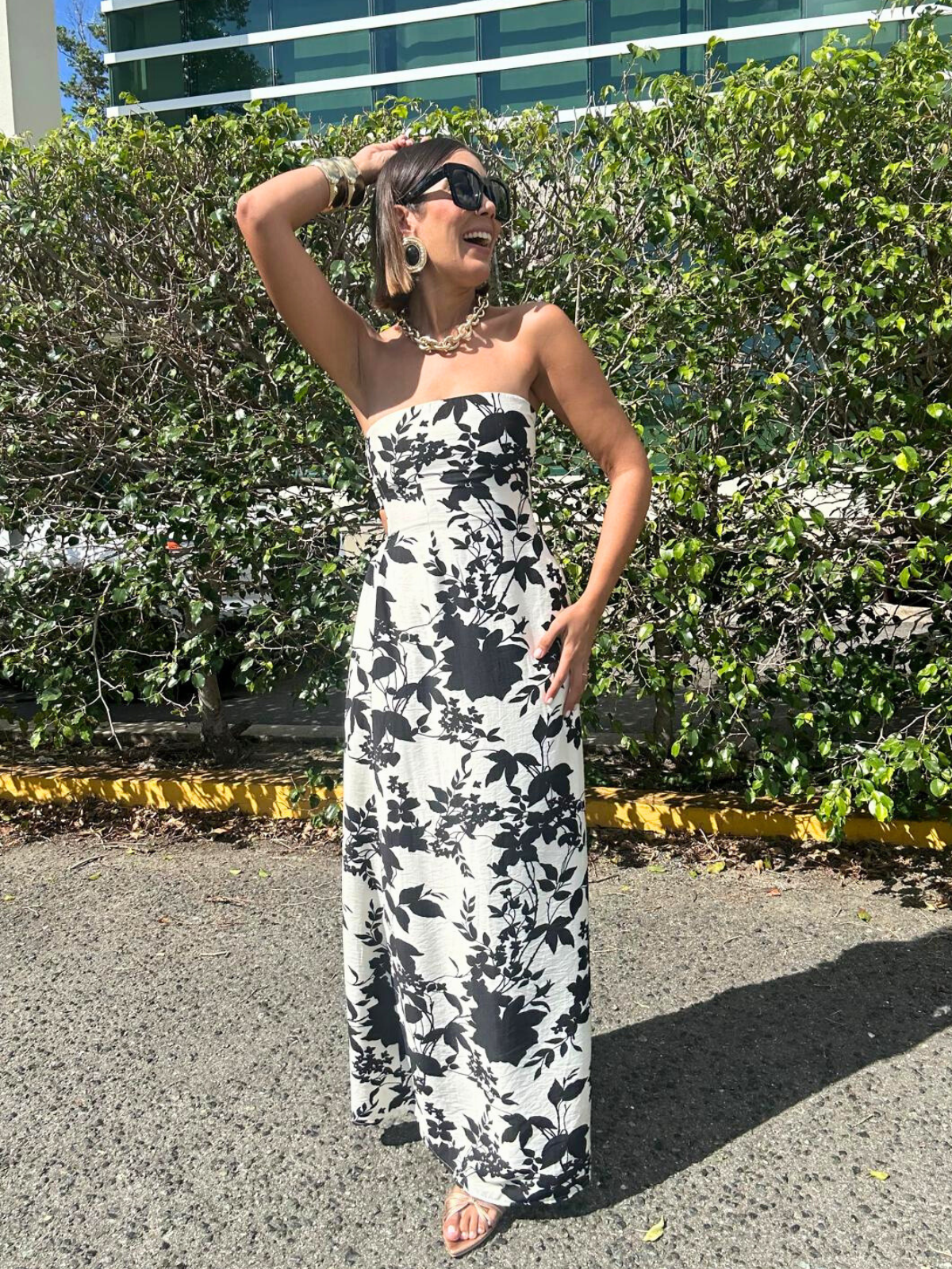 RSVP Ready Strapless Maxi Dress