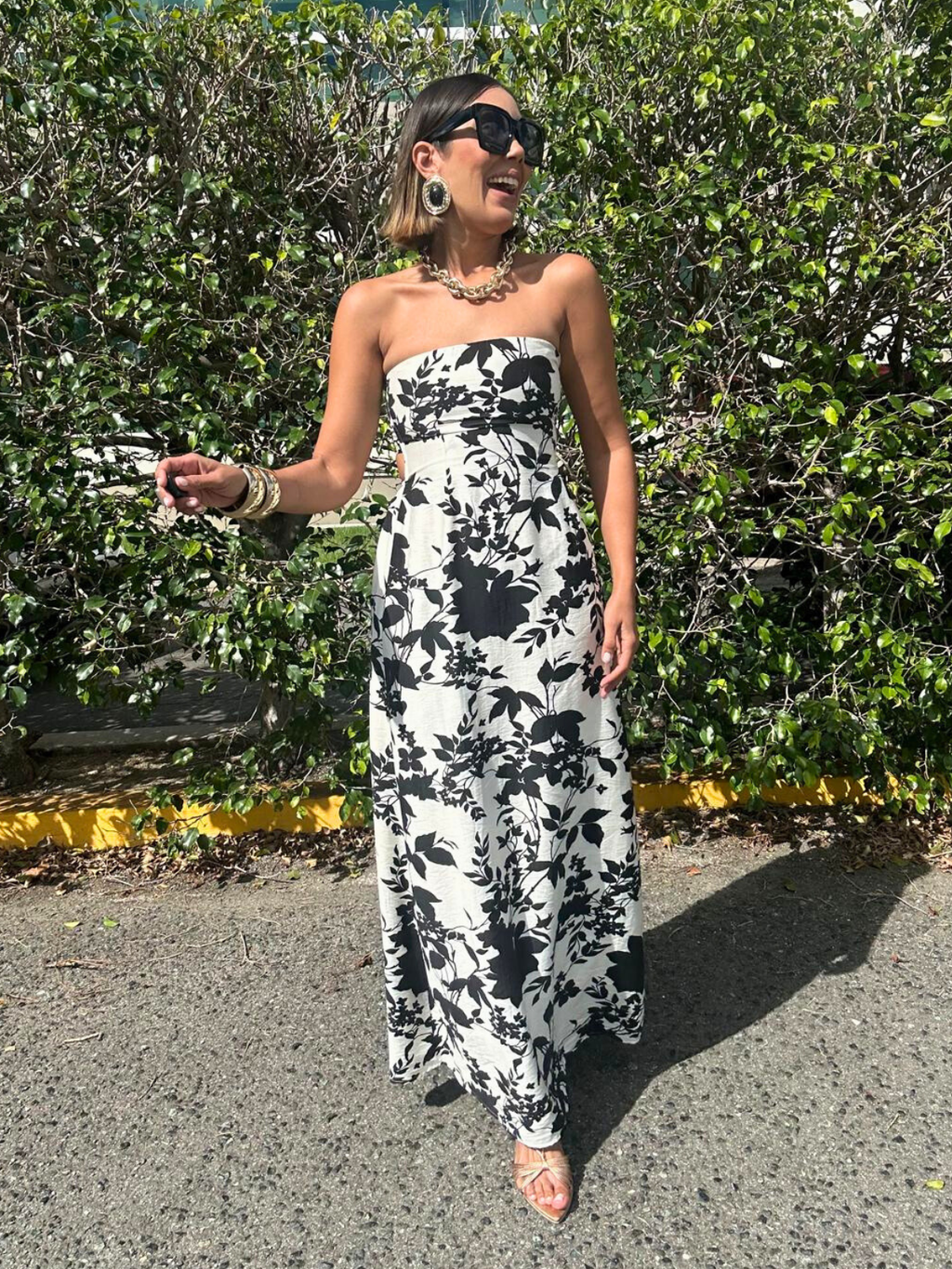 RSVP Ready Strapless Maxi Dress