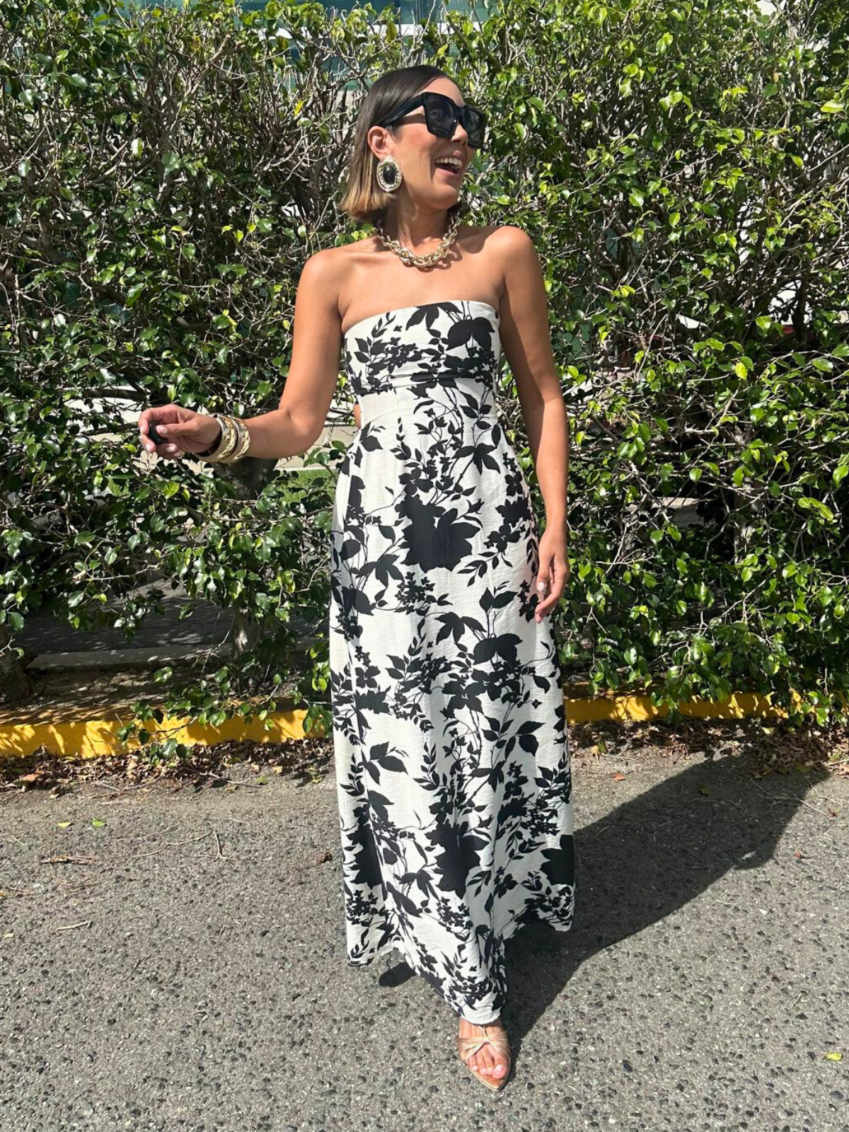 RSVP Ready Strapless Maxi Dress