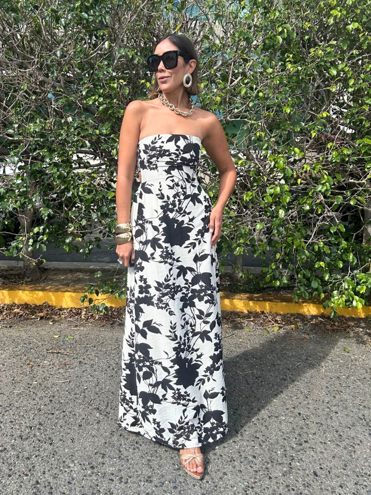 RSVP Ready Strapless Maxi Dress