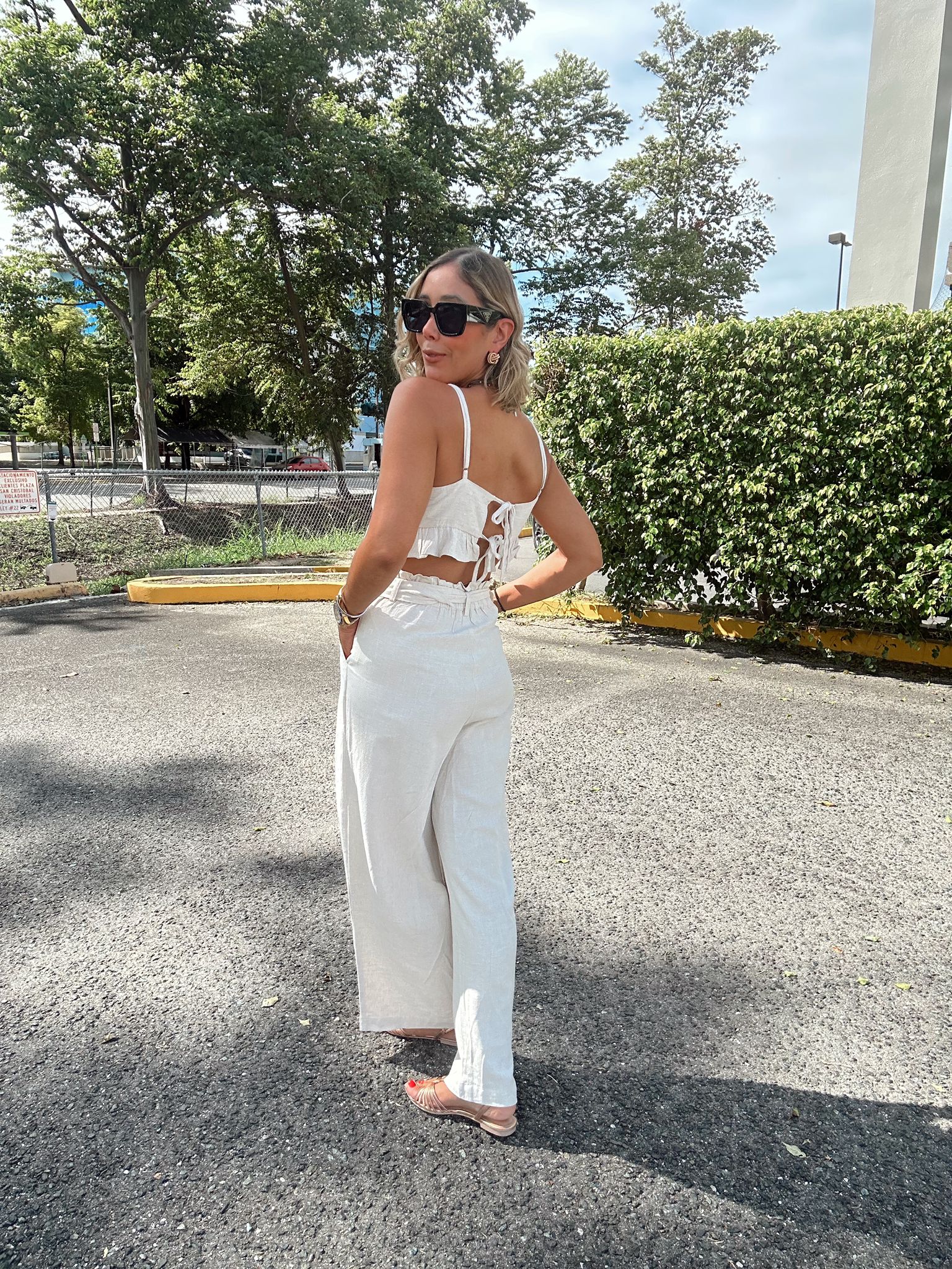 Sunset Stroll Linen Set