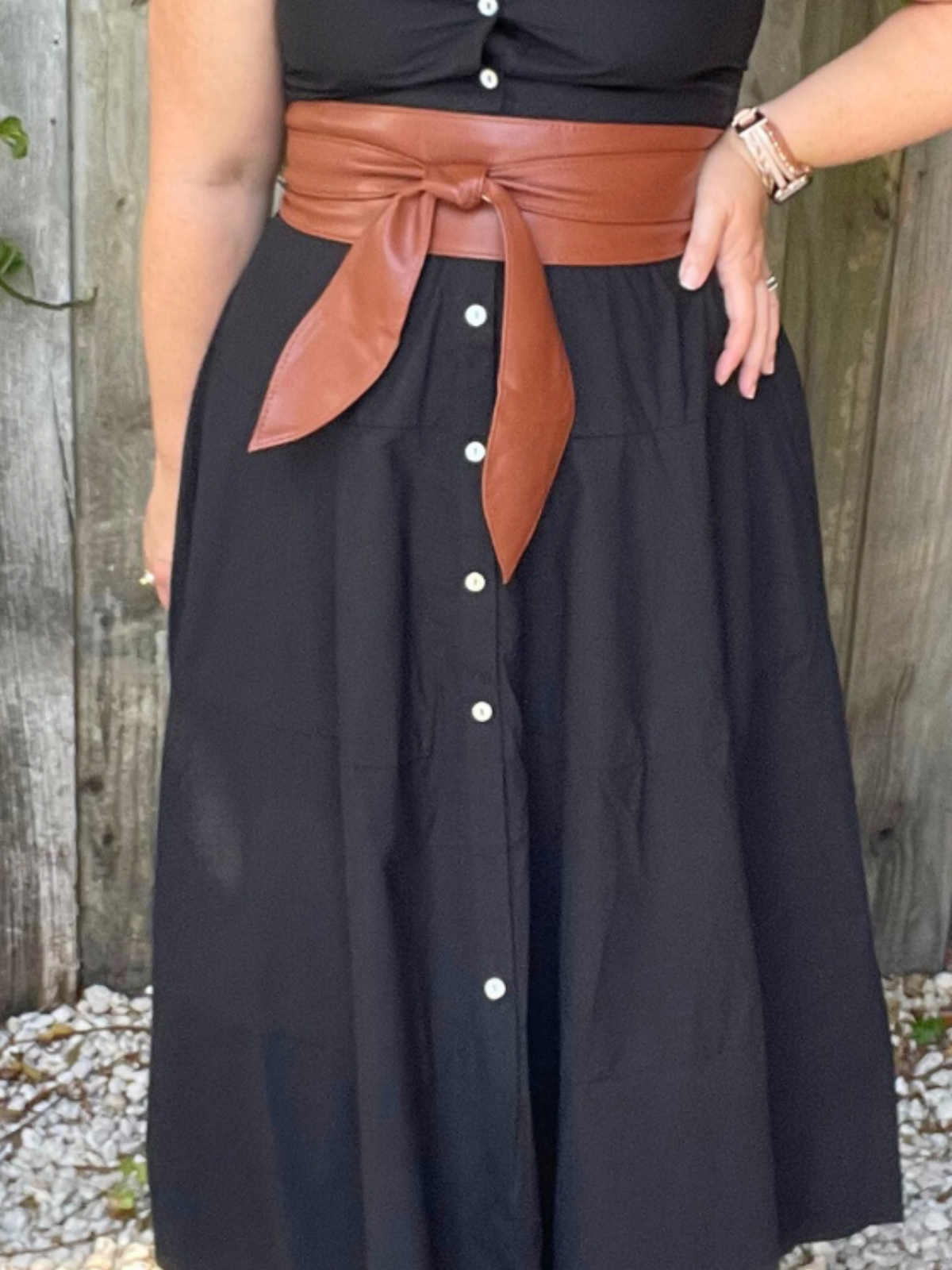 ***Pre-Order***Wrap Me Right Faux Leather Waist Belt