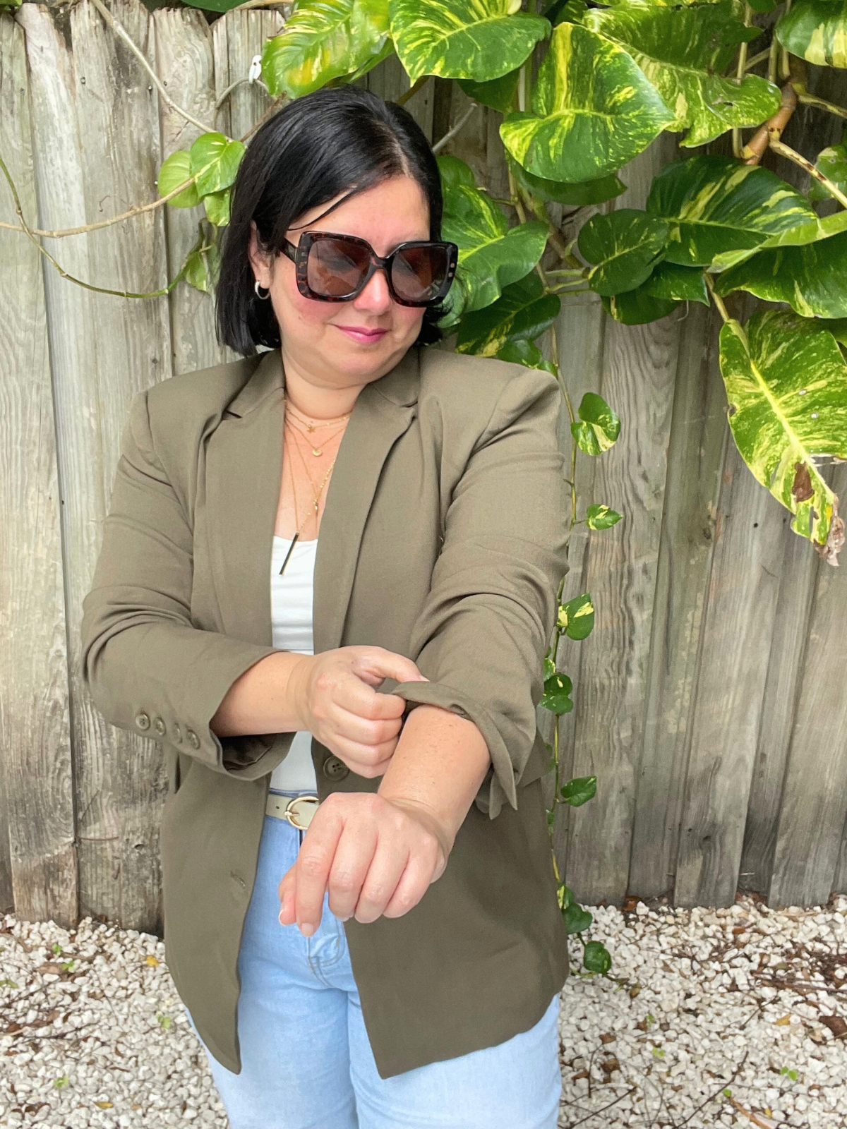 Clock In, Clock Out Blazer