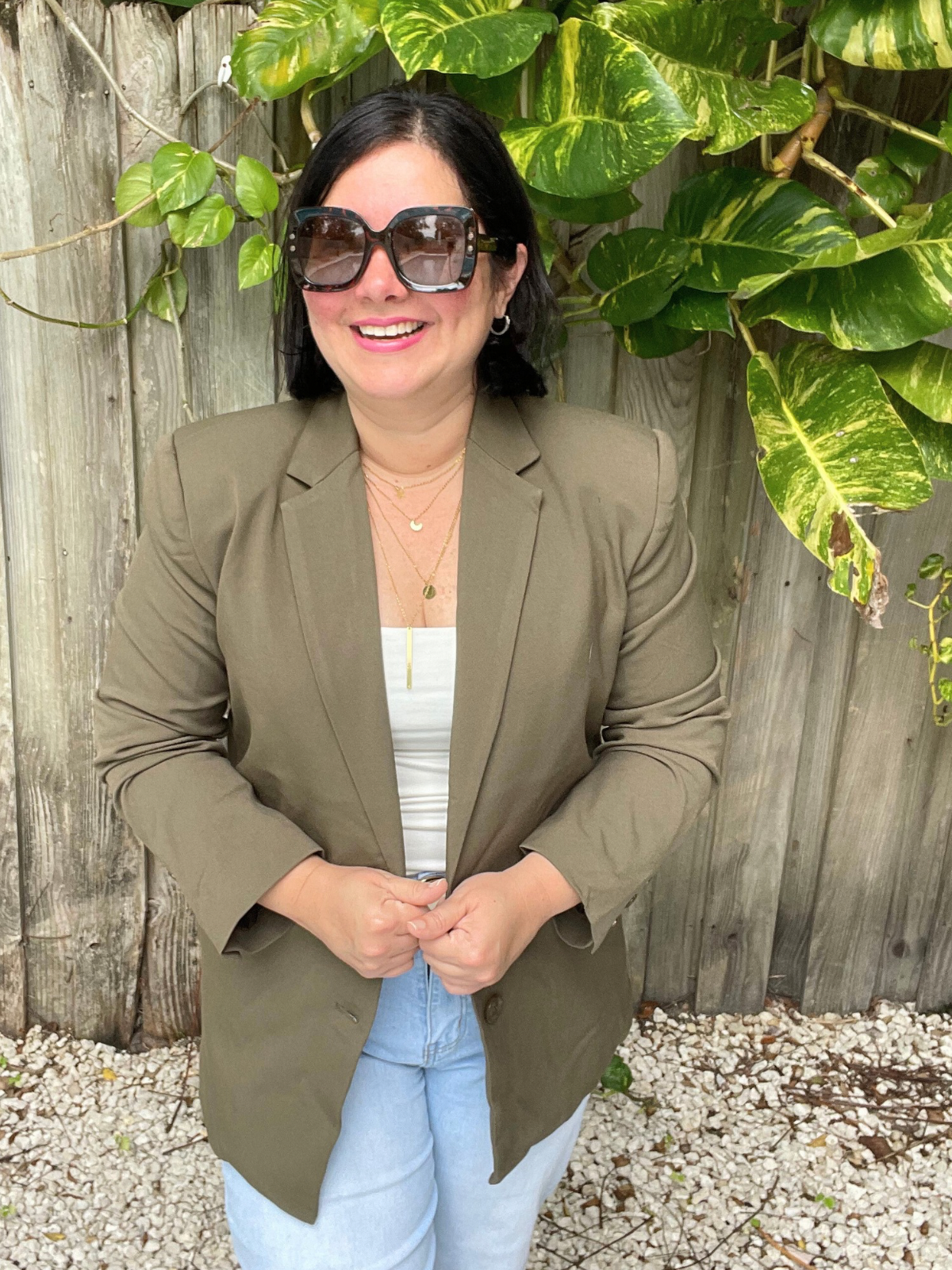 Clock In, Clock Out Blazer