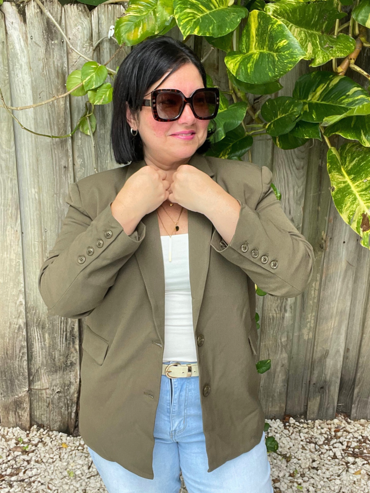 Clock In, Clock Out Blazer