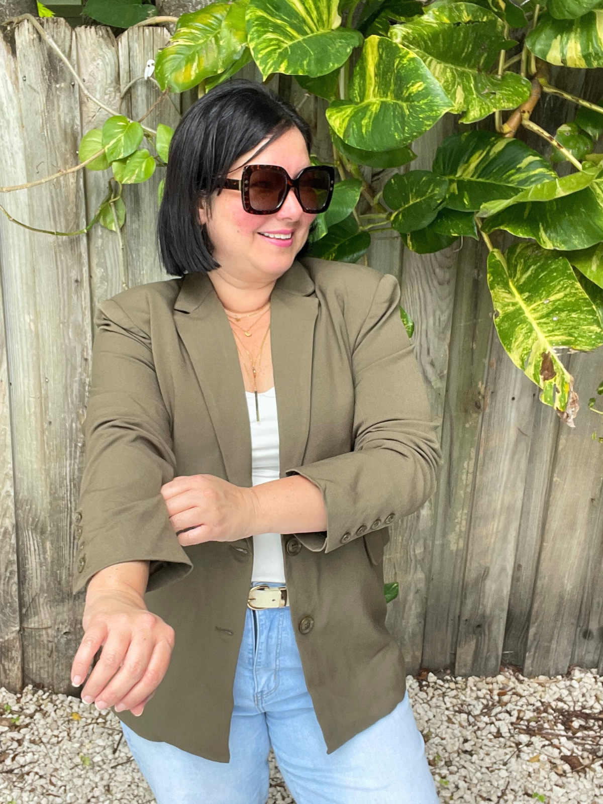 Clock In, Clock Out Blazer