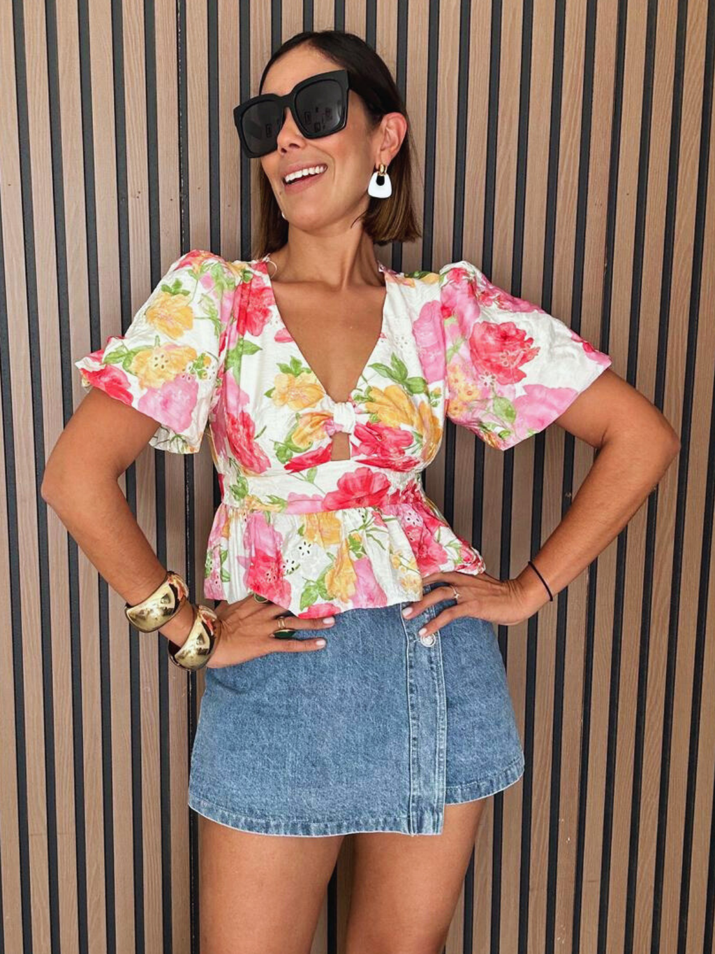 Kissed by Flowers Top