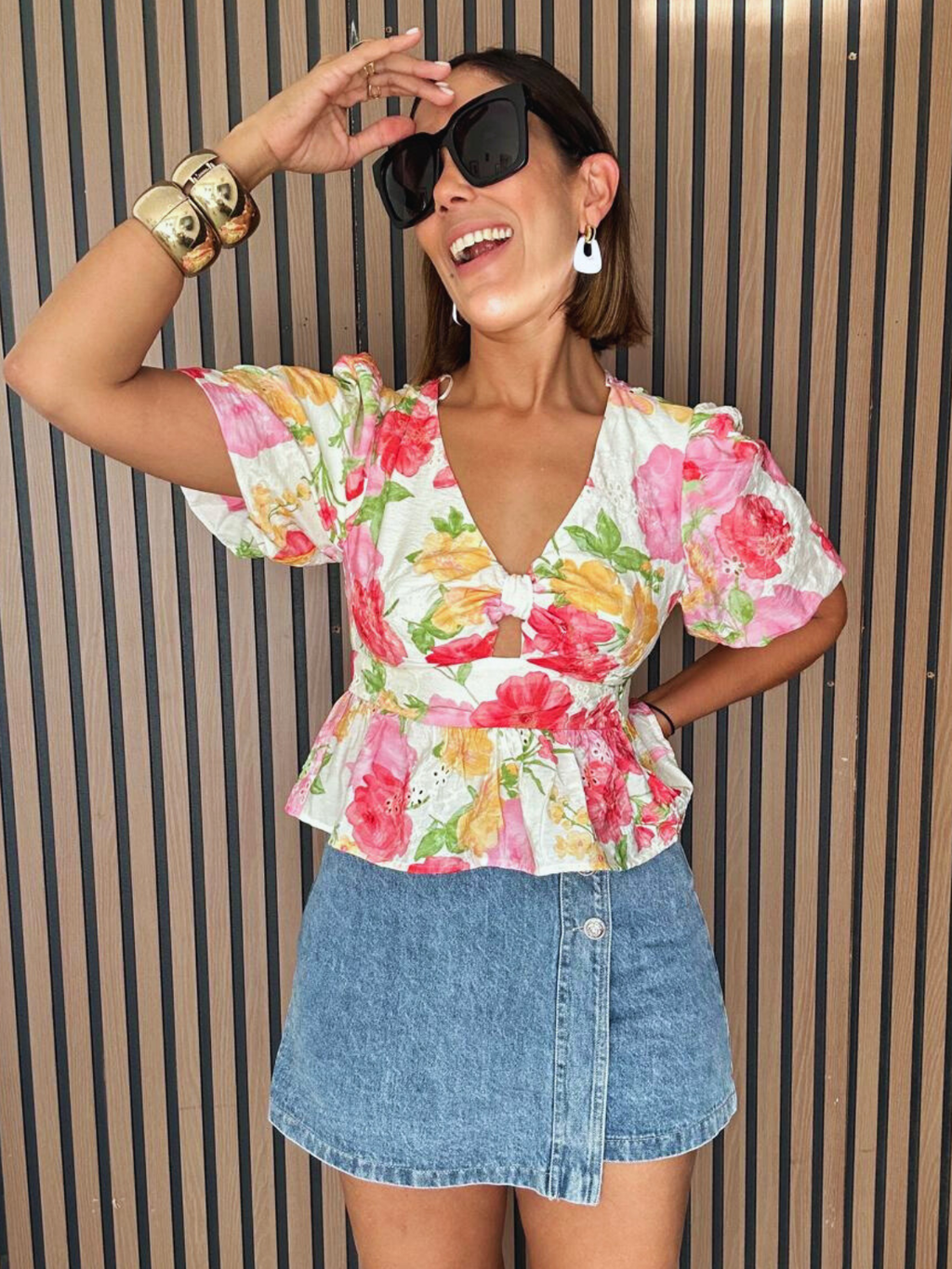 Kissed by Flowers Top