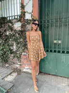 Playful Polka Dot Mini Dress