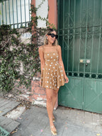 Playful Polka Dot Mini Dress