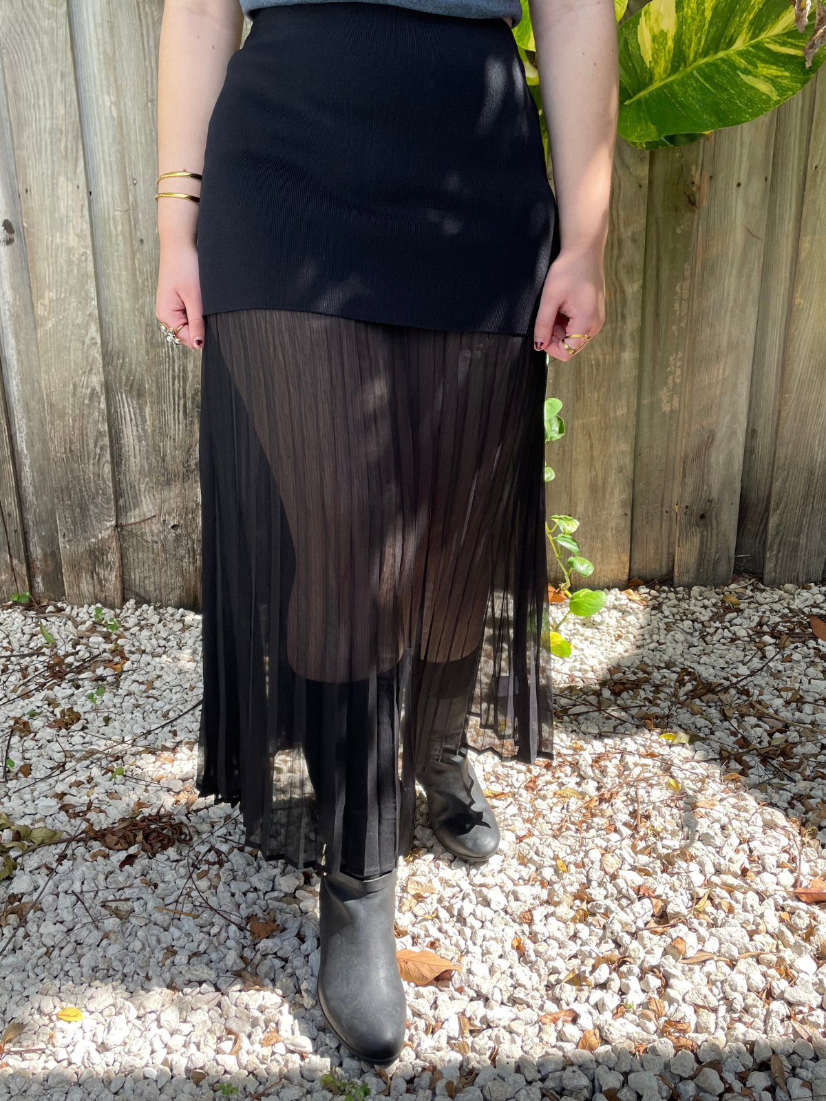 Barely Behaving Maxi Skirt