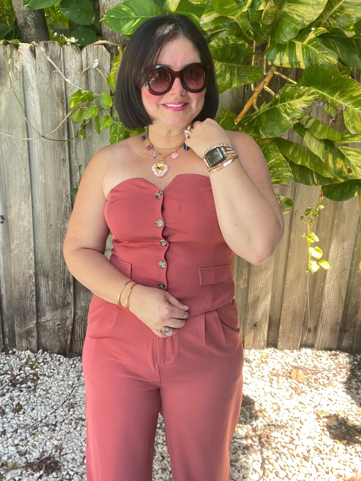 Polished Presence Crop Top And Wide Leg Pants Set