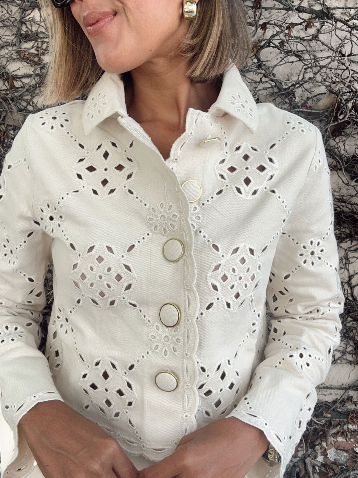 Champagne Whisper Shacket