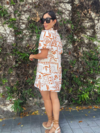 Naturally Gorgeous Mini Dress