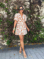 Naturally Gorgeous Mini Dress