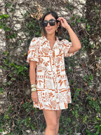 Naturally Gorgeous Mini Dress