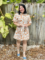 Naturally Gorgeous Mini Dress
