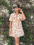 Naturally Gorgeous Mini Dress