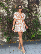 Naturally Gorgeous Mini Dress