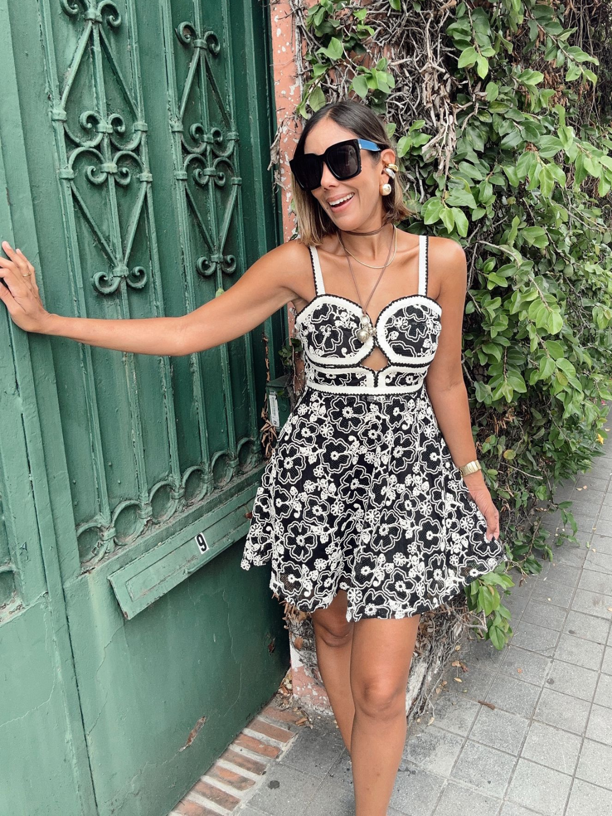 She Who Blooms Mini Dress