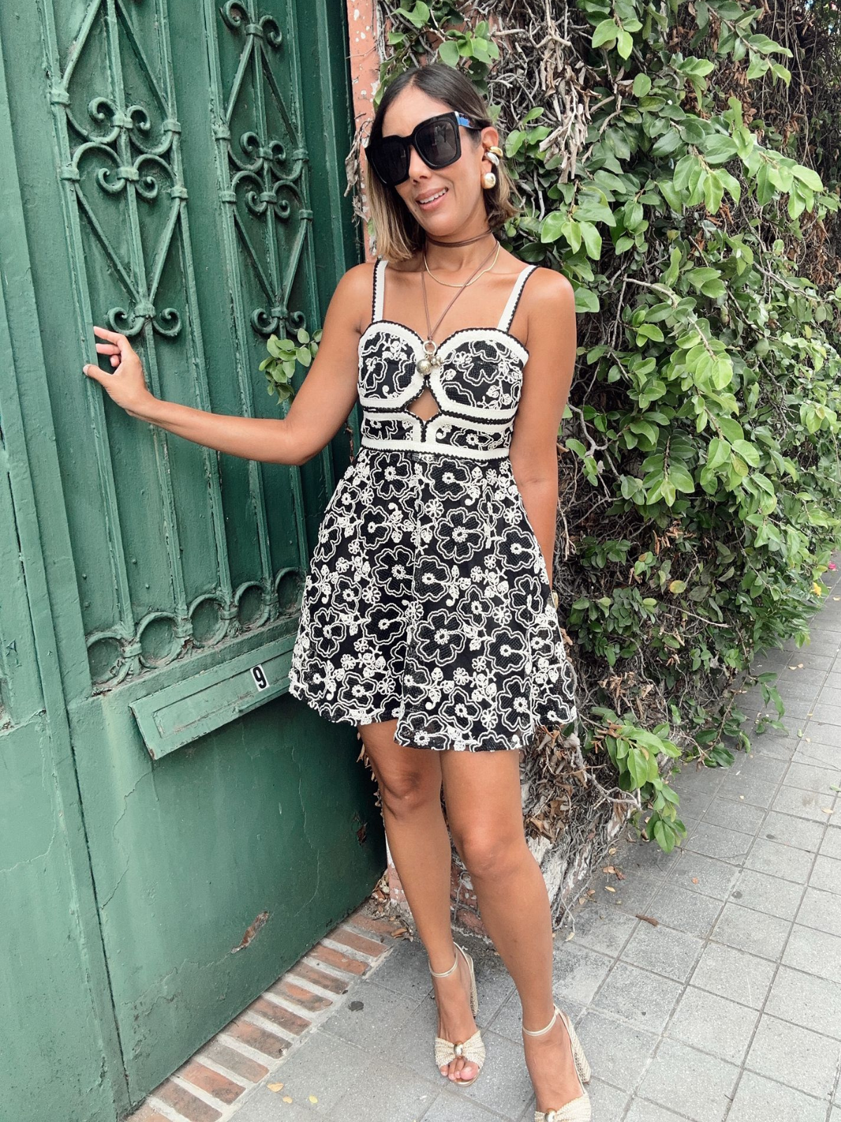 She Who Blooms Mini Dress