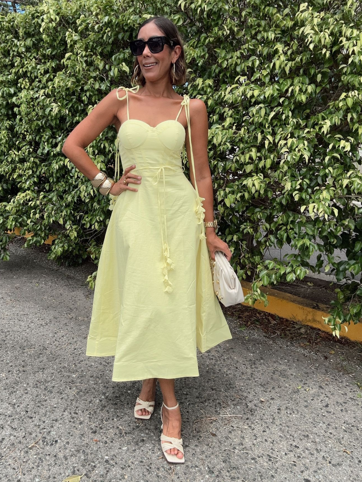 Tassel Tango Bustier Midi Dress