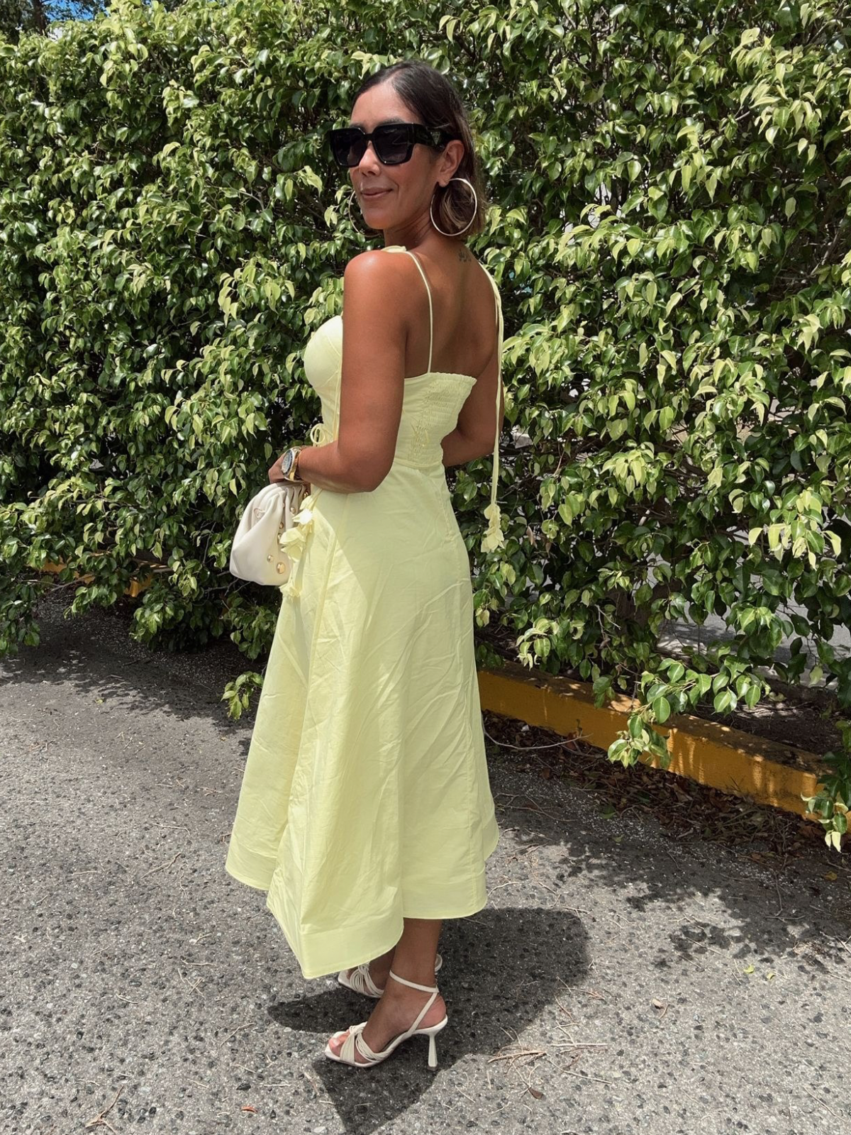 Tassel Tango Bustier Midi Dress