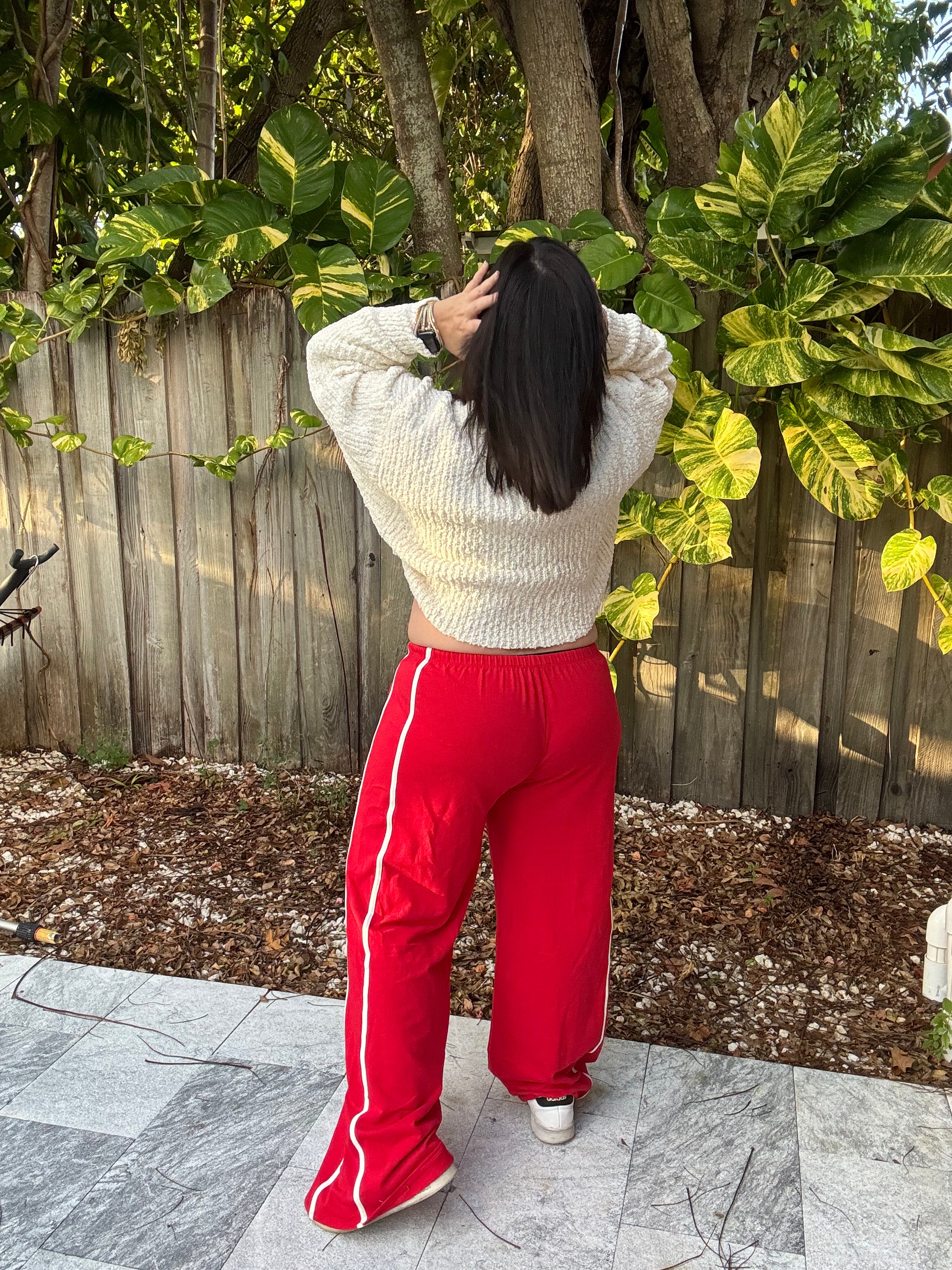 City Streak Side-Strap Wide Leg Pants – MCBoutique 