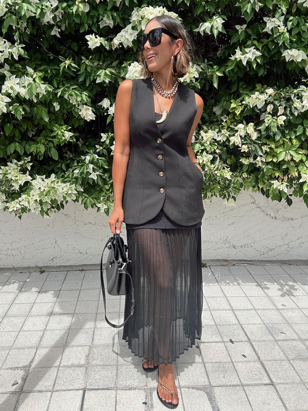 Barely Behaving Maxi Skirt
