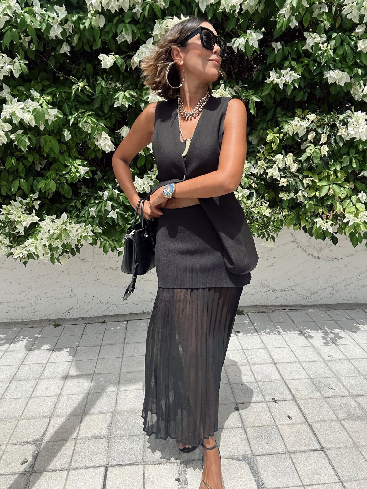 Barely Behaving Maxi Skirt