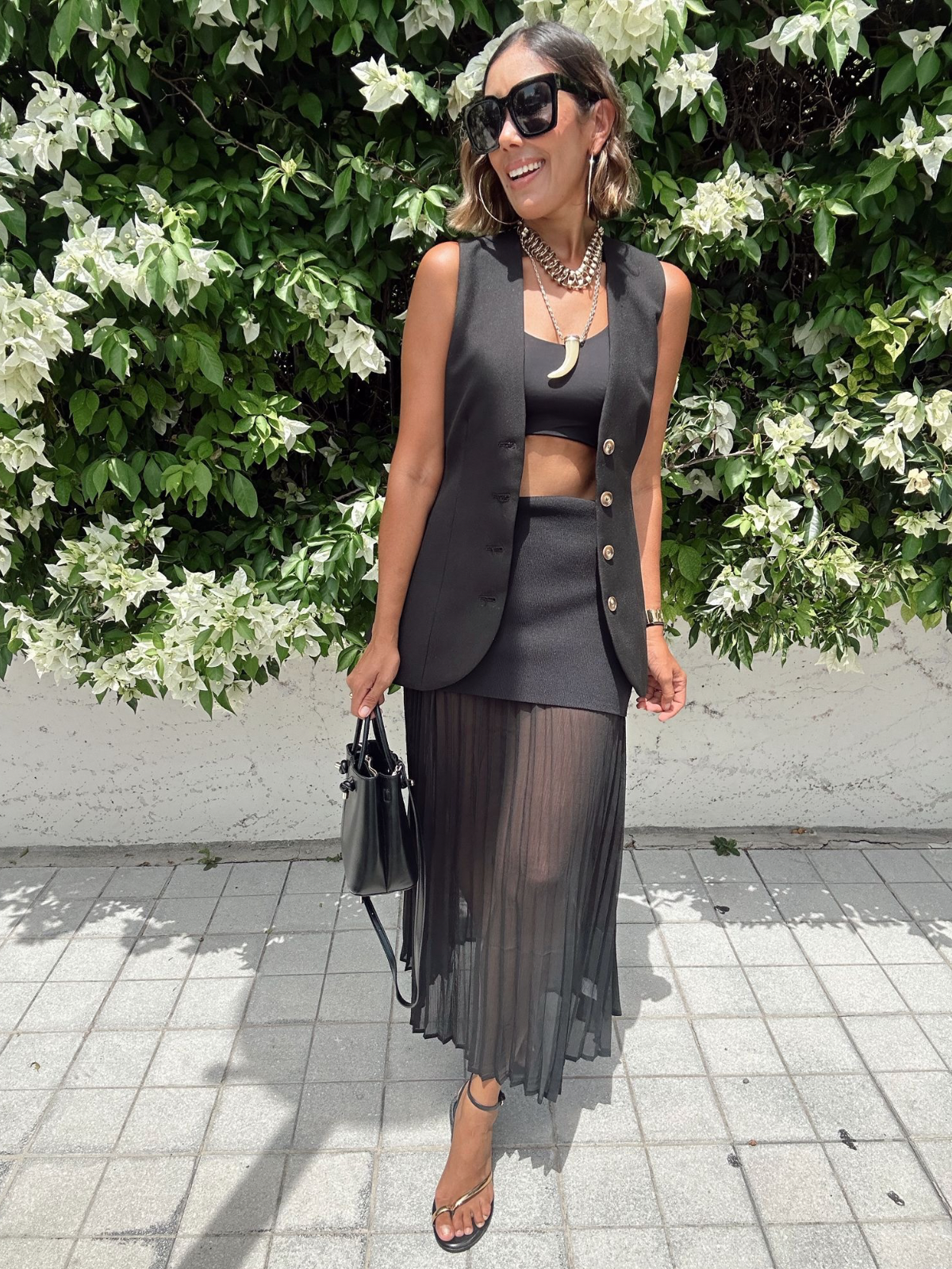 Barely Behaving Maxi Skirt