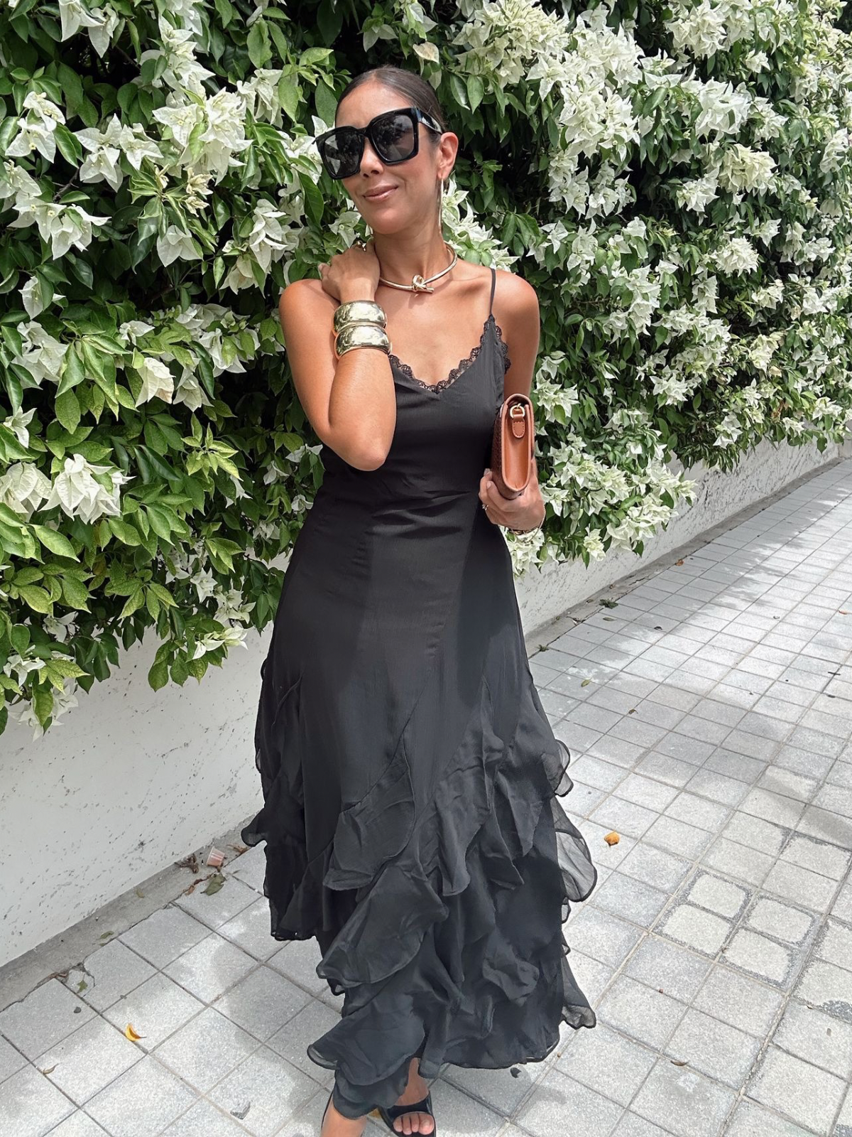 Ruffle Me Up Lace Dress