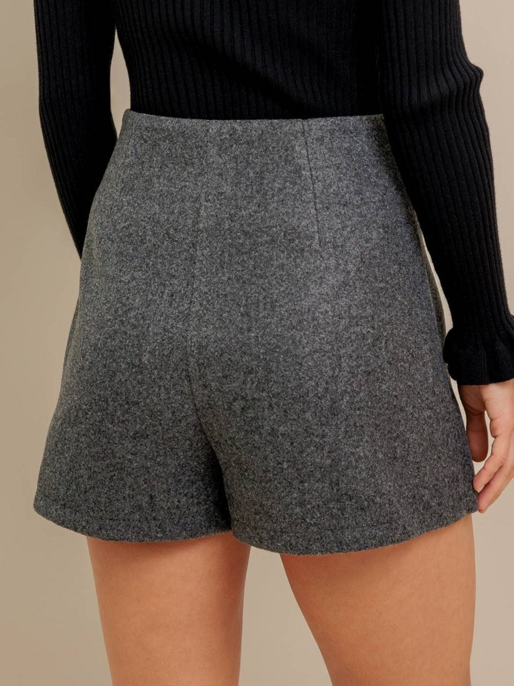 Manhattan Button Detail Skort