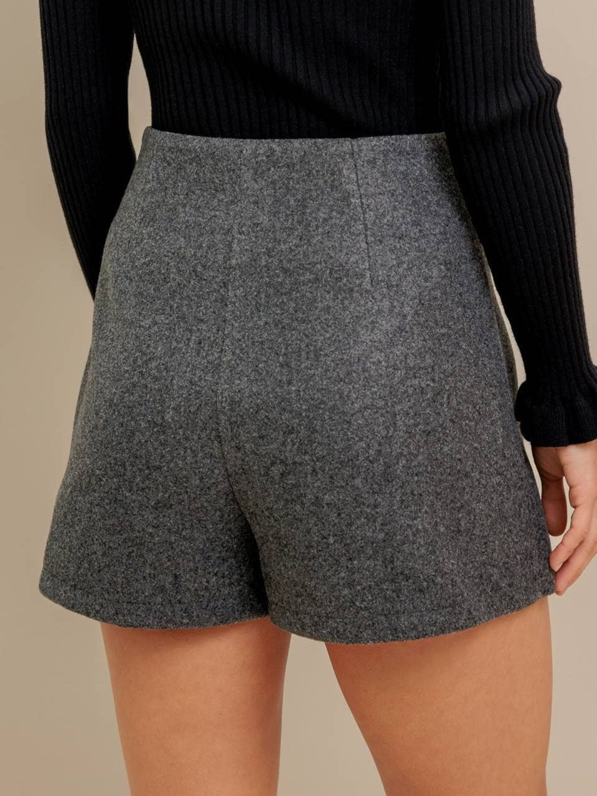 Manhattan Button Detail Skort
