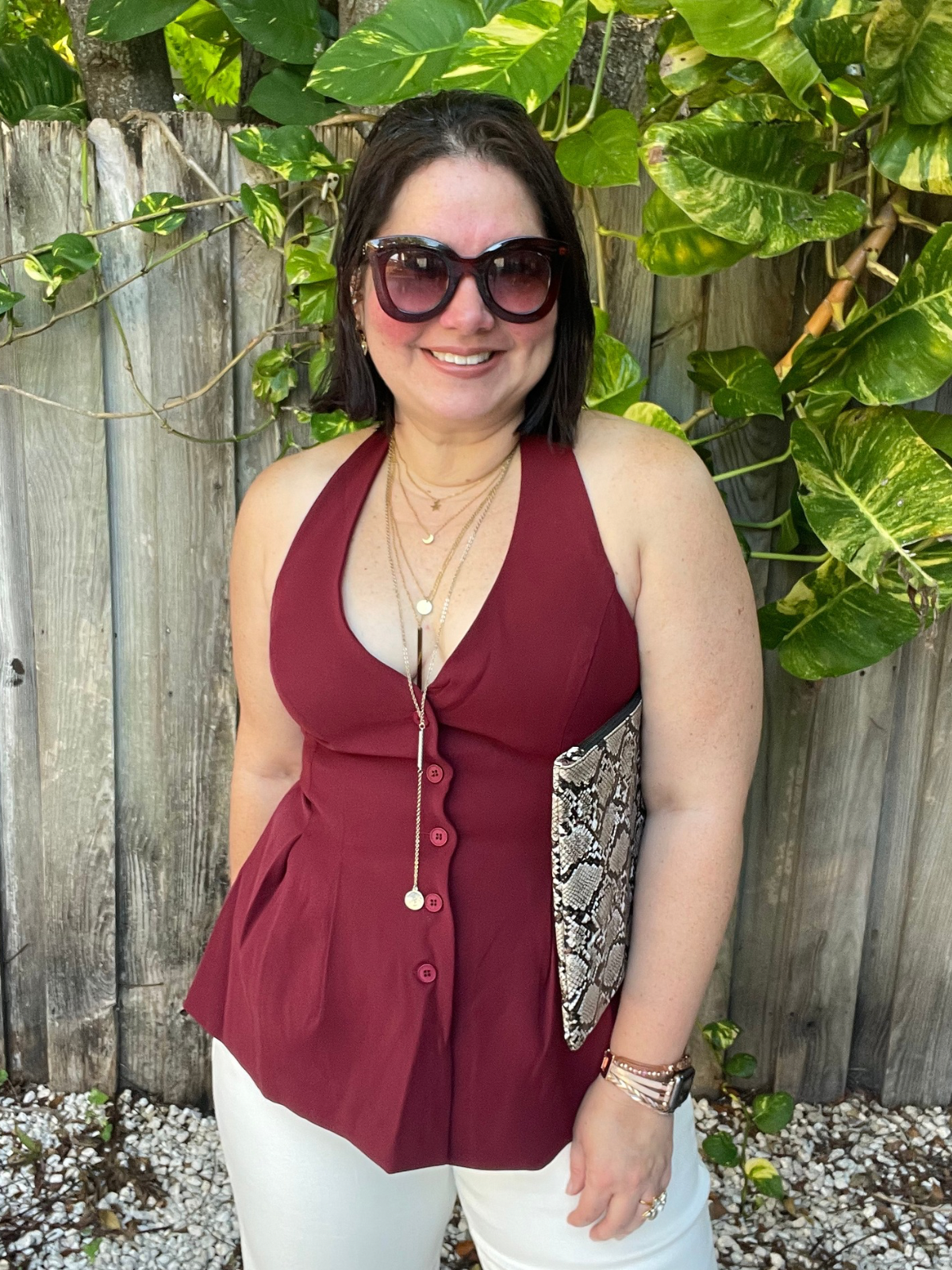 Vino Nights Halter Vest