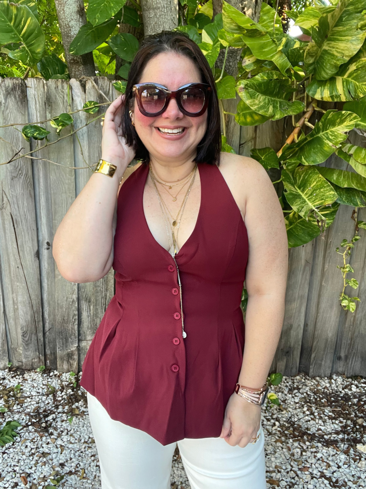 Vino Nights Halter Vest