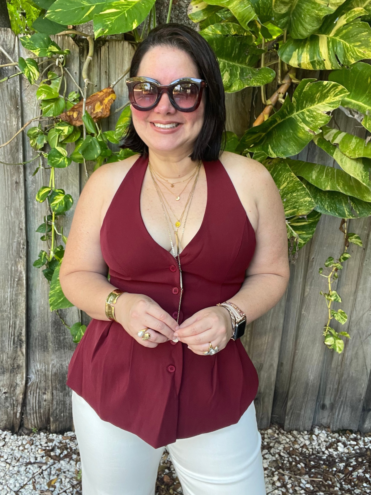 Vino Nights Halter Vest