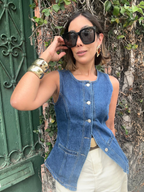 The It-Layer Denim Vest