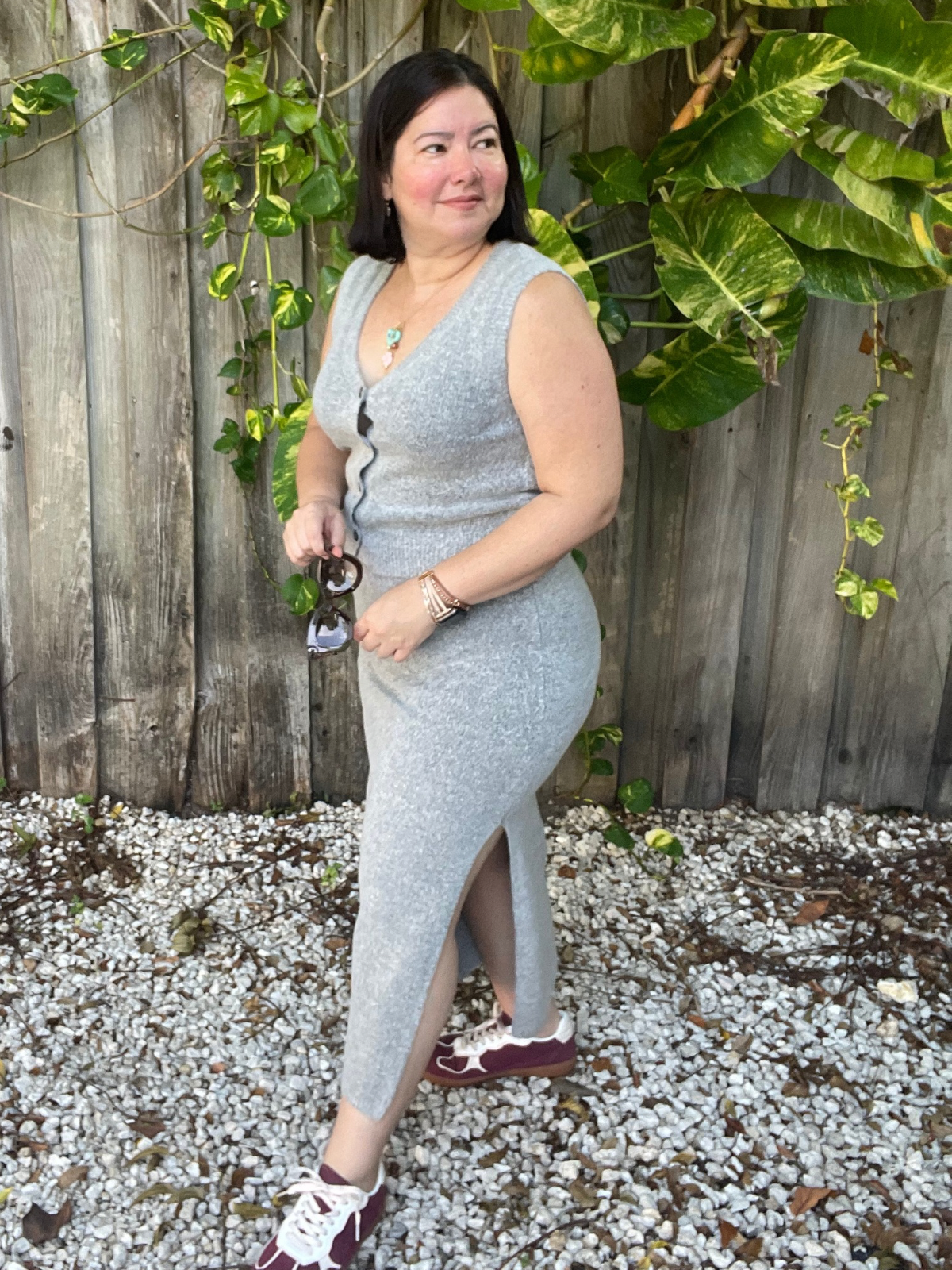 Jet Set Knit Vest & Midi Skirt Duo