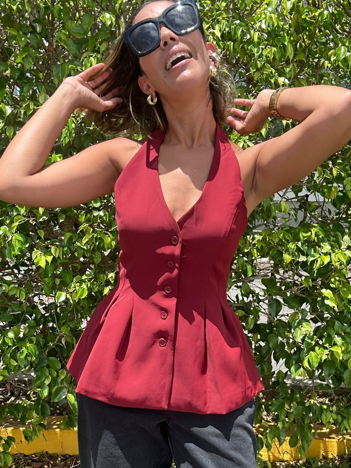 Vino Nights Halter Vest