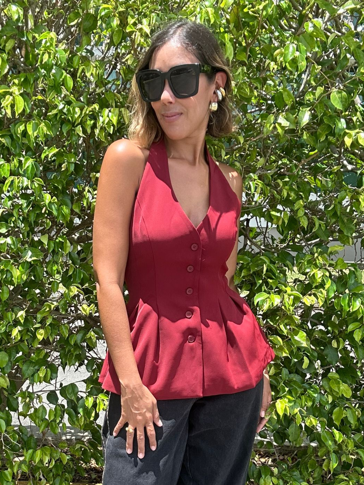 Vino Nights Halter Vest