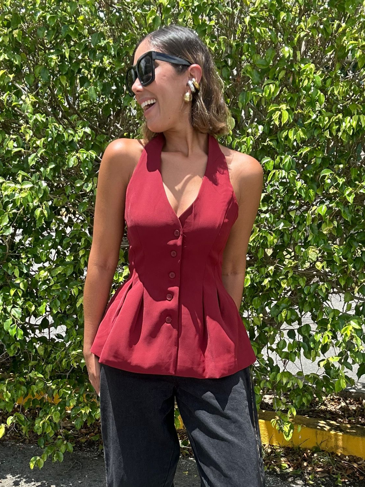 Vino Nights Halter Vest